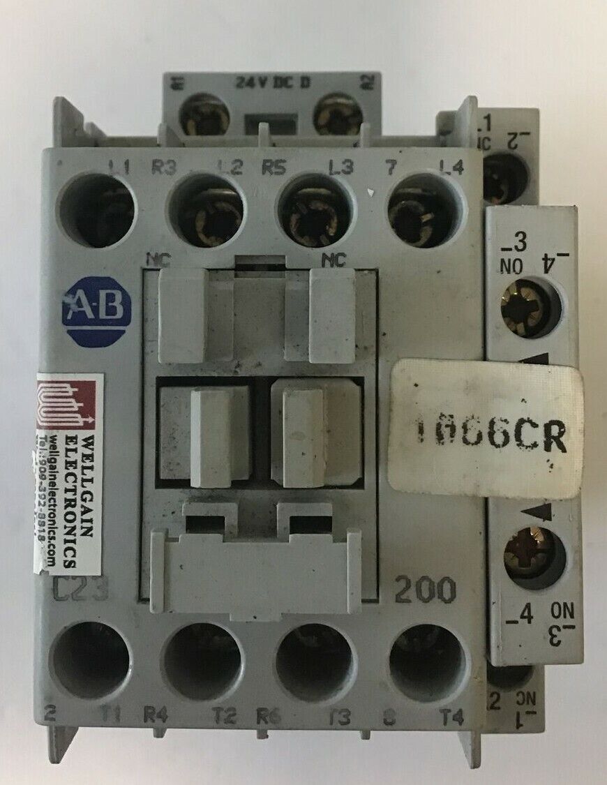 ALLEN BRADLEY 100-C23Z*200/ 100-C23DJ200 CONTACTOR W/ 100-S ***LOTOF2***