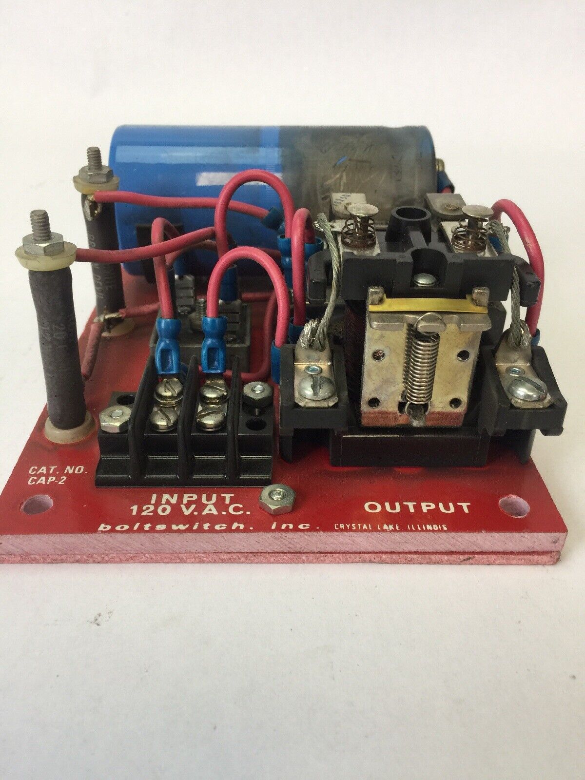 BOLTSWITCH CAP-2 CAPACITOR UNIT INPUT 120VAC