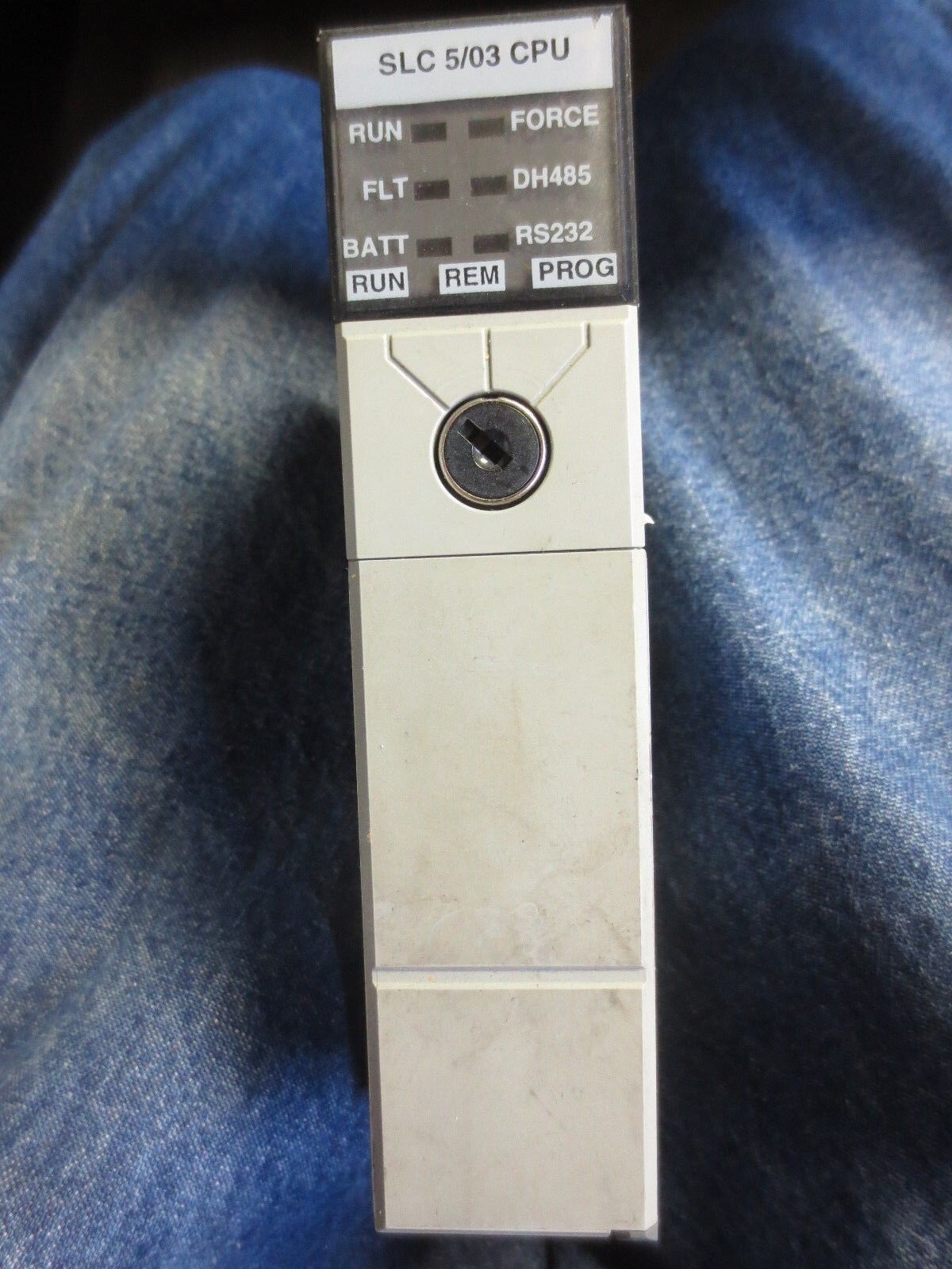 ALLEN-BRADLEY 1747-L532 SLC500 PROCESSOR UNIT - Ser. C, Proc. Rev. 3