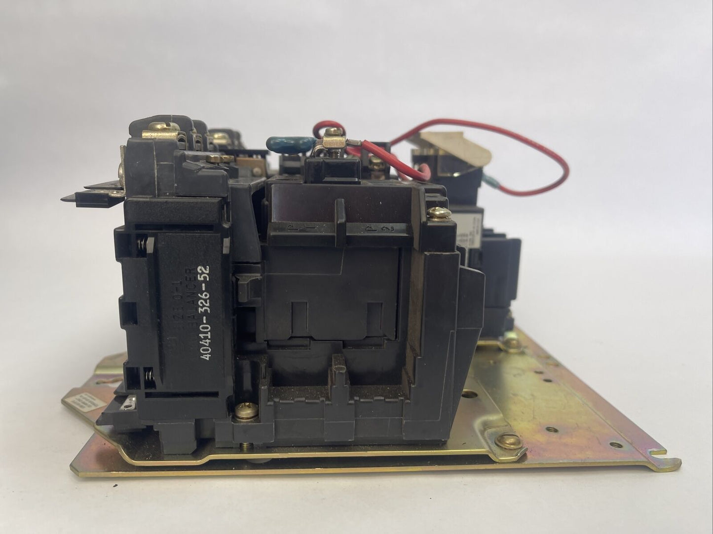ALLEN BRADLEY 505-BOD-A2D REVERSING STARTER SIZE 1 SER C 600VAC 27A 10HP COIL