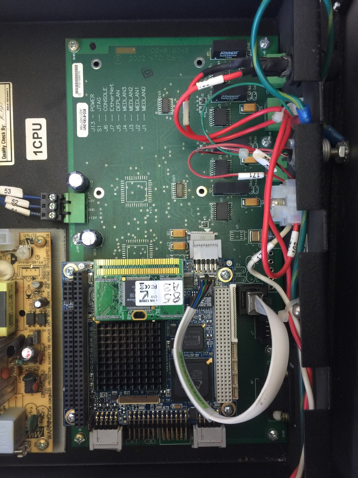 WELDING TECHNOLOGY WEBVIEW-ENET 986-0054E WELD CONTROL ETHERNET TERMINAL USIP