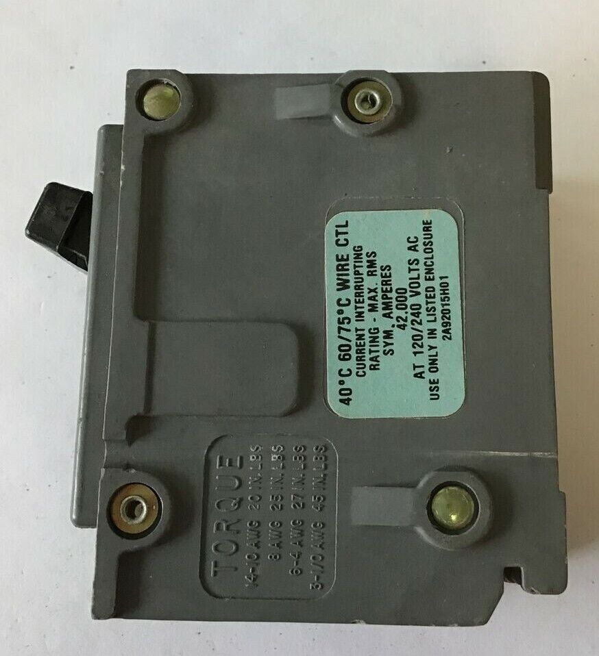 CHALLENGER TYPE VC2100 CIRCUIT BREAKER 120/240VAC HACR