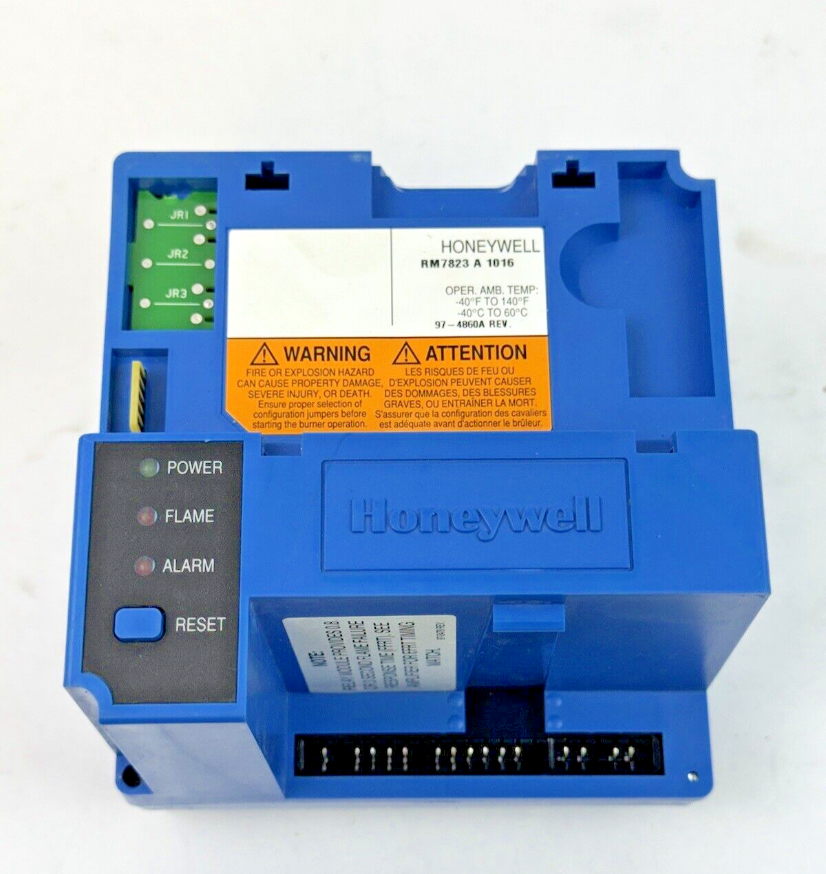 HONEYWELL - RM7823 A 1016 - ULTRAVIOLET FLAME AMPLIFIER - BURNER CONTROL