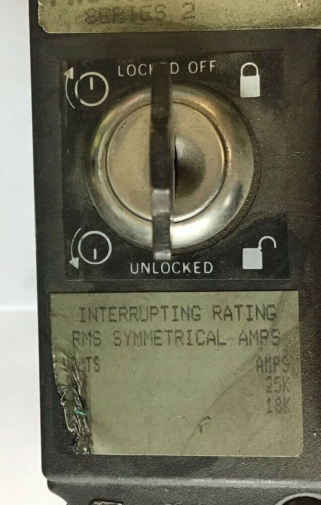 SQUARE D FC34015CL CIRCUIT BREAKER 480VAC 15A