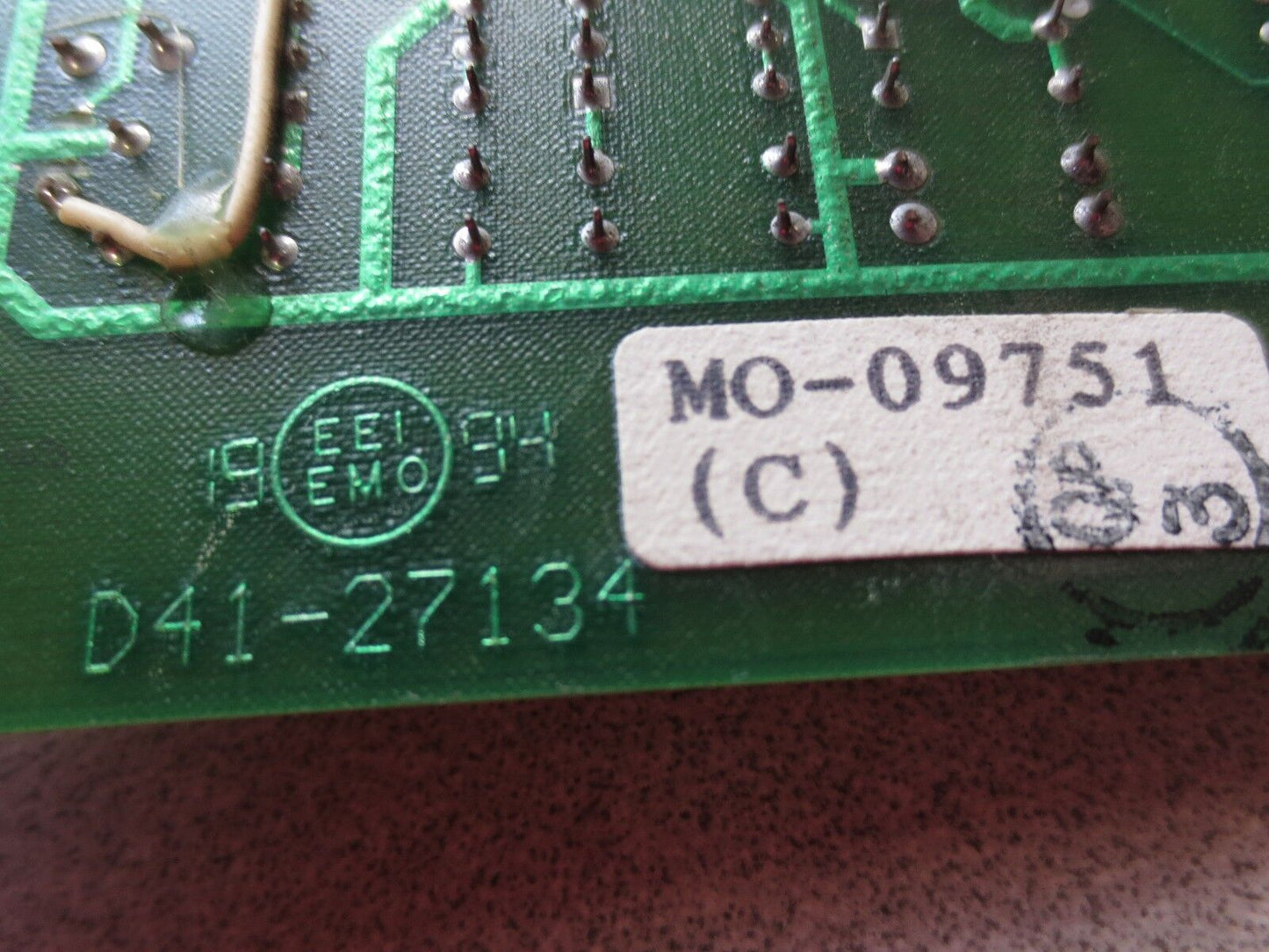 CLEVELAND MACHINE CONTROLS, INC MO-09751 / D41-27134 CIRCUIT BOARD