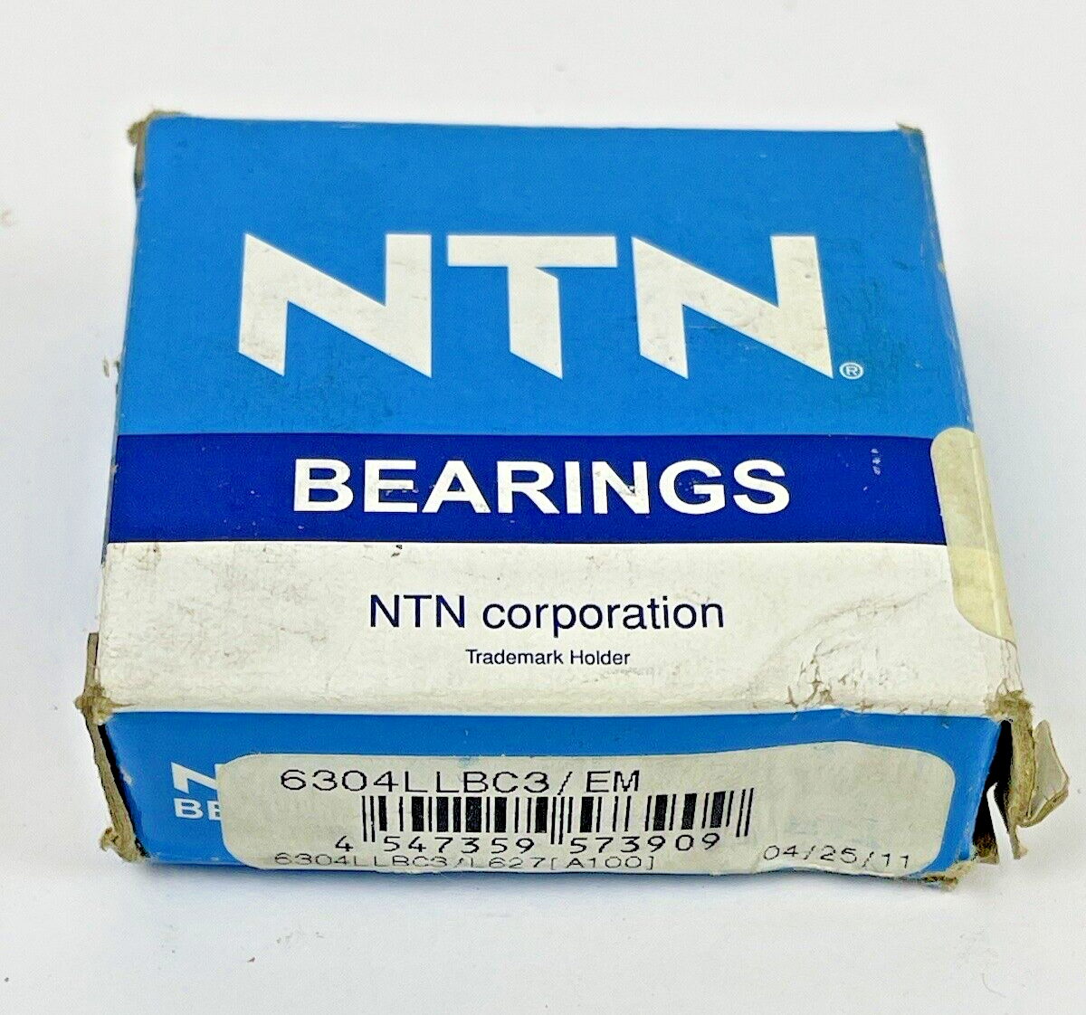 NTN *LOT OF 5* - 6304LLBC3/EM - DOUBLE SEALED RADIAL BALL BEARING -20X52X15 mm