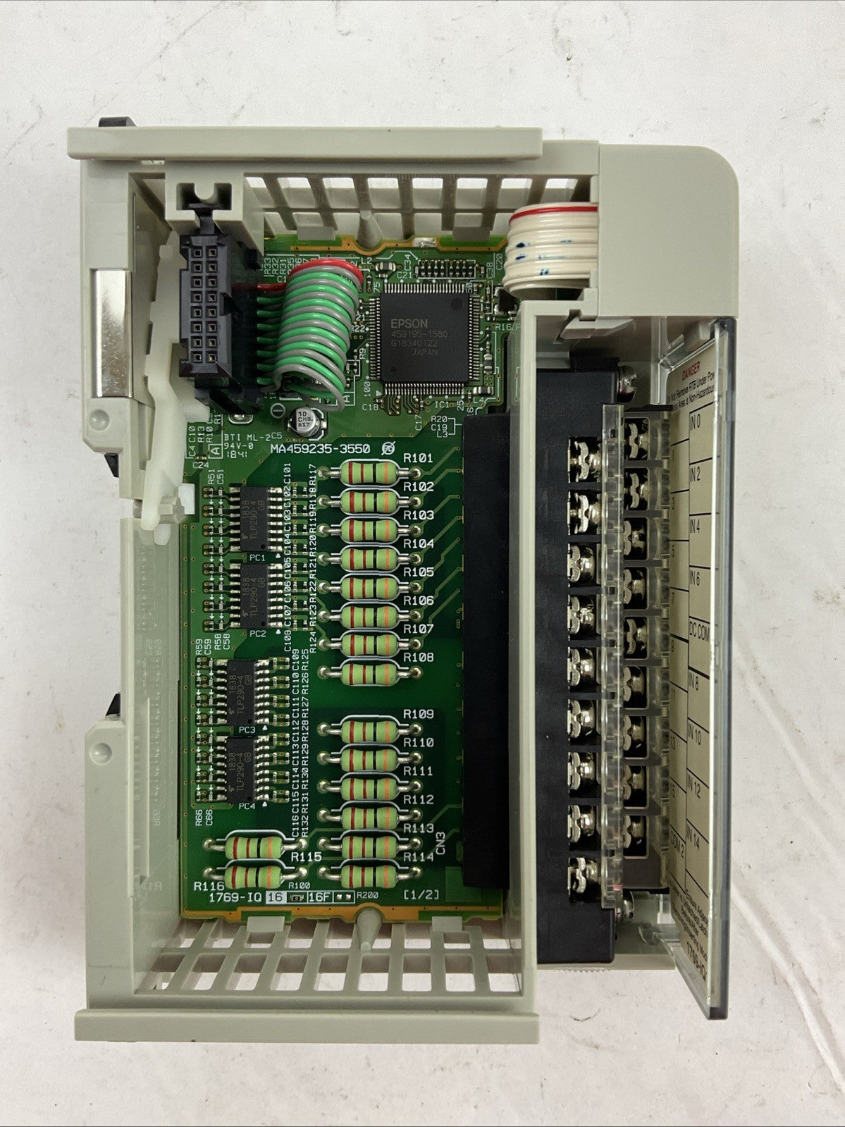 ALLEN BRADLEY 1769-IQ16 SER A F/W REV 3.1 DIR/VER 10000550525/04 16PT INPUT