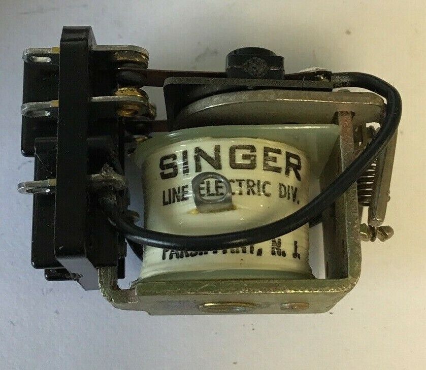 SINGER LINE ELECTRIC MK2A RELAY 24VAC ***LOTOF2***