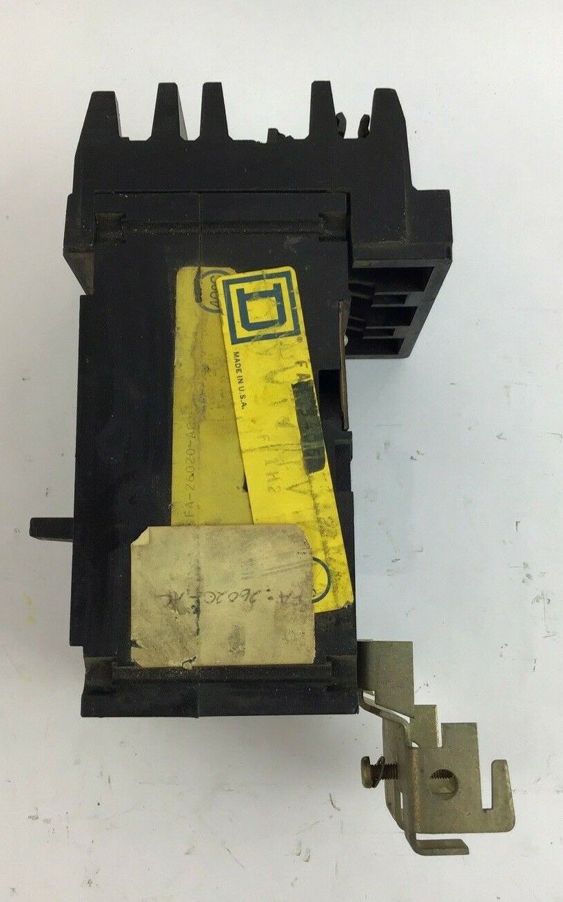 SQUARE D FA26020AC CIRCUIT BREAKER 20A 2POLE 600VAC 250VDC
