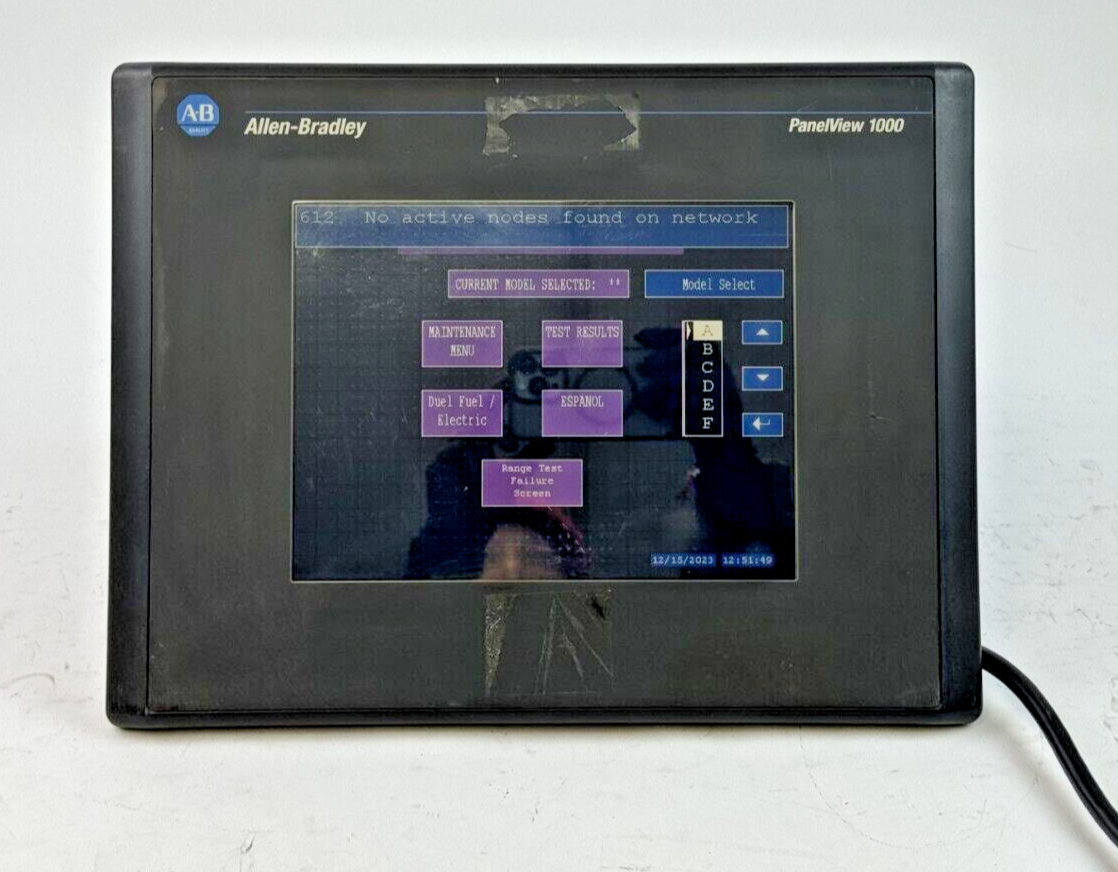 ALLEN-BRADLEY - 2711-T10C9 SER F/FRN 4.48 - PANELVIEW 1000 ASSEMBLED TERM