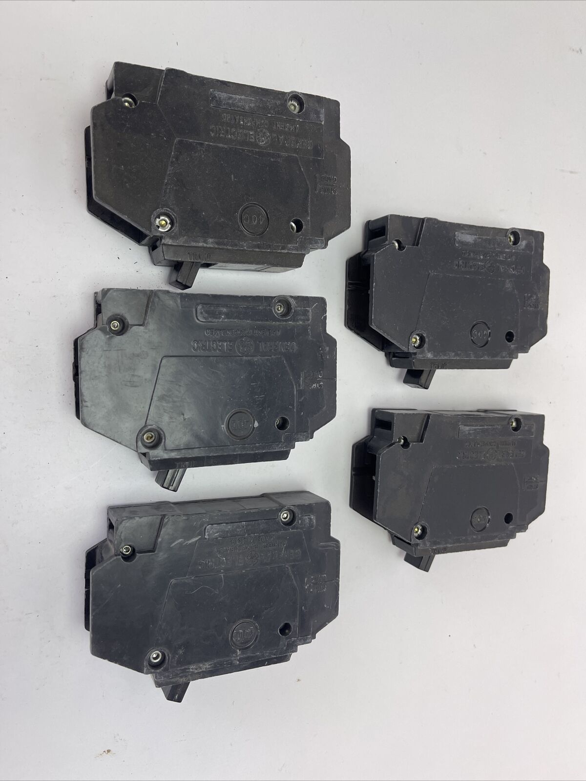 GE THQC1160 CIRCUIT BREAKER 1POLE 60AMP 120/240VAC (LOT OF 5)