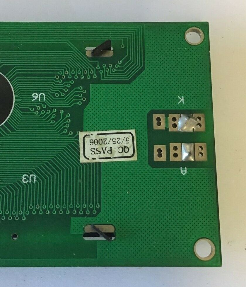 PURGE LCD DISPLAY CIRCUIT BOARD CM4044-SYT2LY-12FOC-CBL-HR