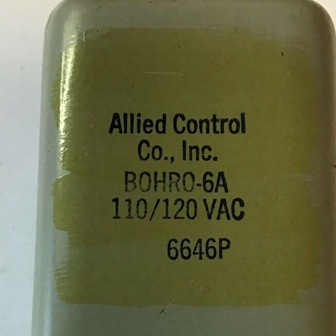 ALLIED CONTROL B0HR0-6A 110/120VAC BOHRO-6A