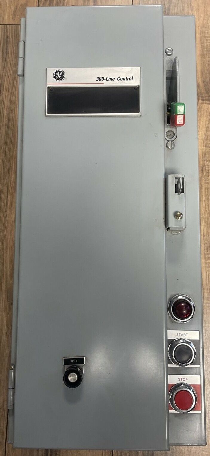 GE CR308C2042RADSJJ COMBINATION MAGNETIC STARTER SIZE 1 FUSIBLE 30A 600VAC 7.5HP