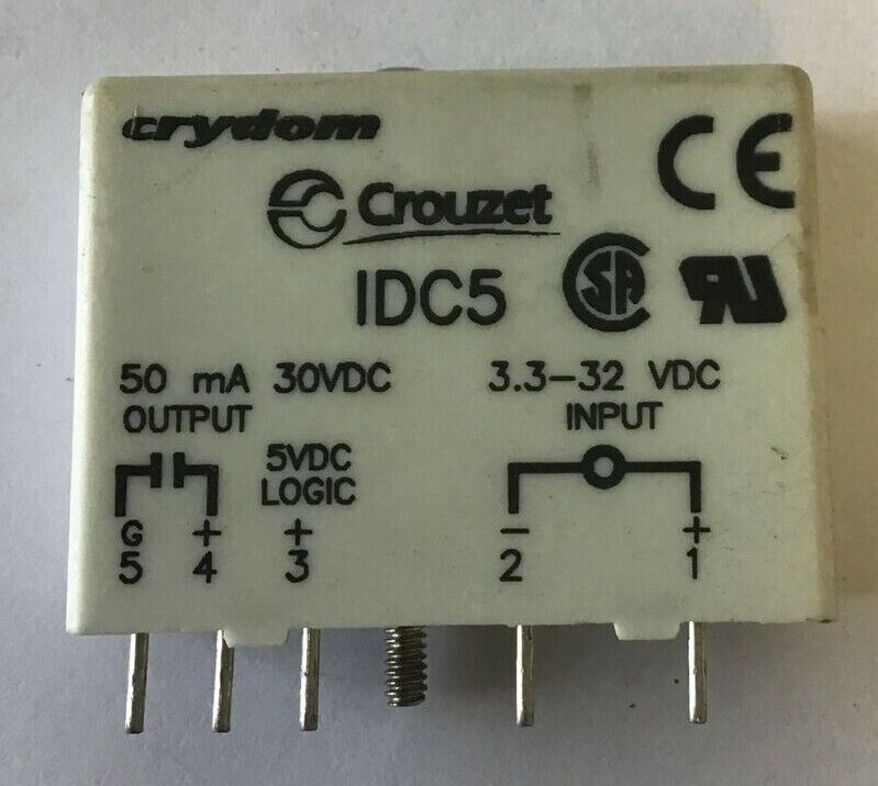 CRYDOM IDC5 CROUZET 50MA 30VDC INPUT LOGIC***LOTOF5***