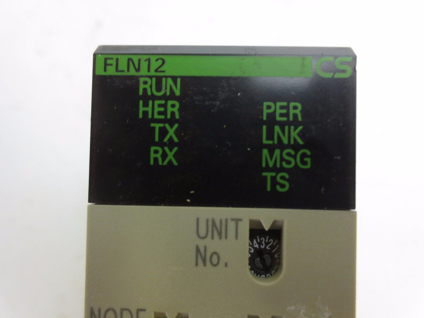 OMRON CS1W-FLN12 FL-NET UNIT / ETHERNET MODULE