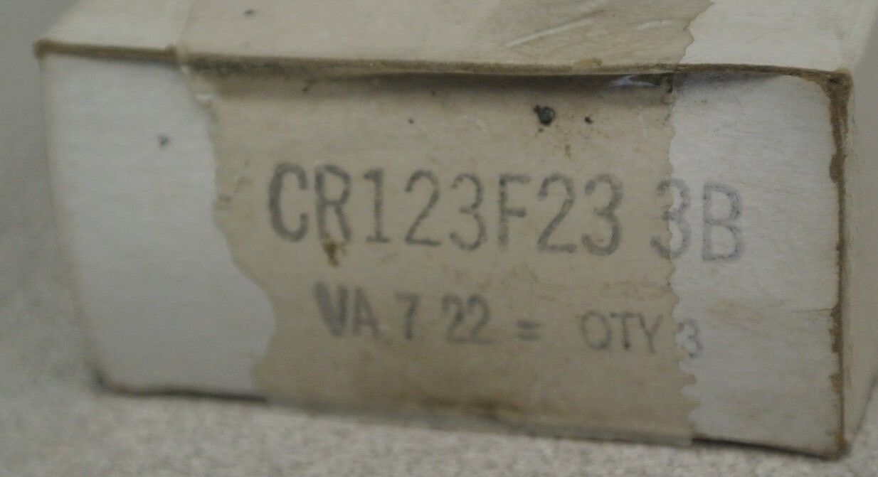 LOT of 3 / GENERAL ELECTRIC CR123F233B OVERLOAD HEATER ELEMENT / NEW SURPLUS