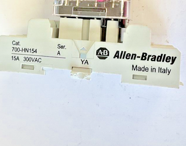 TYCO KUP-14D15-24 RELAY 24VDC W/ ALLEN BRADLEY 700-HN154 SER.A 15A ***LOTOF4***