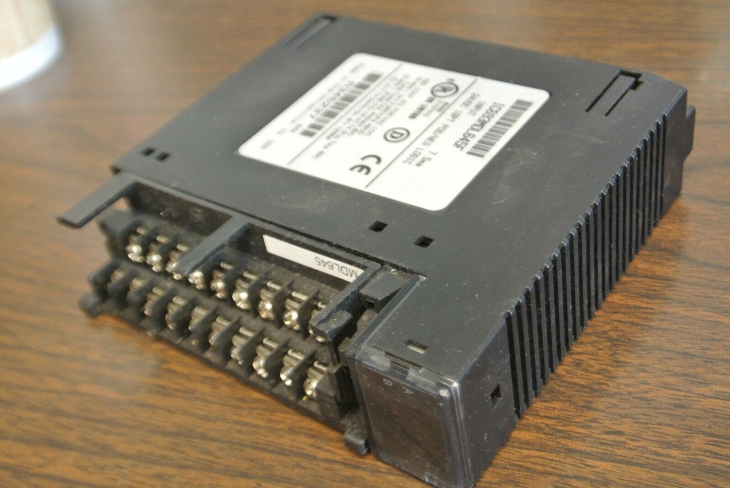 GE FANUC IC693MDL645F INPUT MODULE 24VDC 16PT POS/NEG LOGIC 7.5mA/Pt. - NO COVER