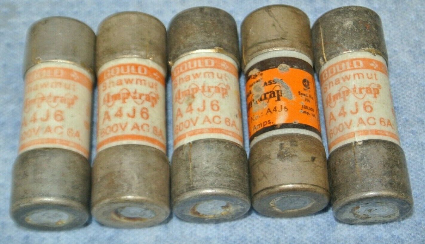 MIXED LOT of 17 CLASS J. FUSES / A4J6, A50P60/100, JCL10, JCL15, JFL5