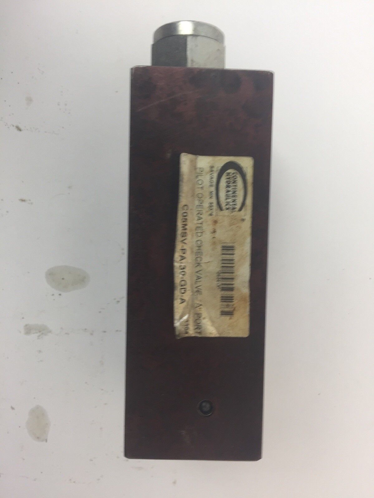 CONTINENTAL HYDRAULICS C05MSV-PA-30-GD-A PILOT OPERATED VALVE "A" PORT