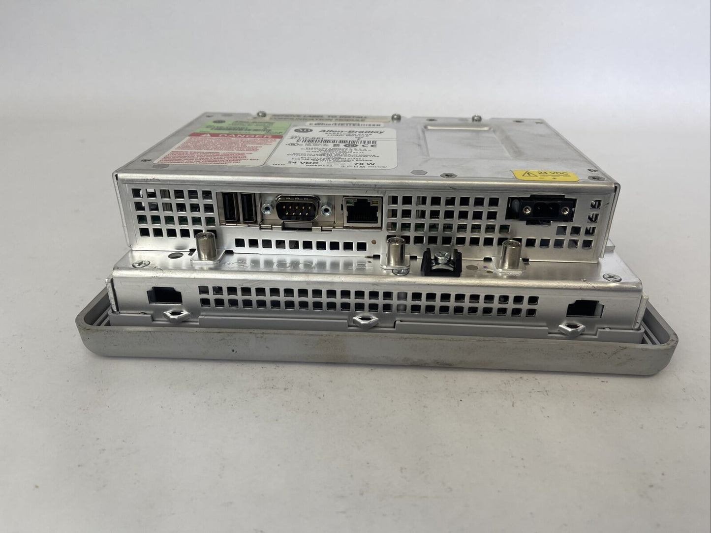 ALLEN BRADLEY 2711P-RP1 SER F PANELVIEW PLUS LOGIC MODULE 2711P-T7C4D1 SER A