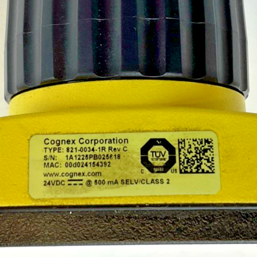 COGNEX 821-0034-1R REV.C INSIGHT CAMERA IS5100-11 24VDC