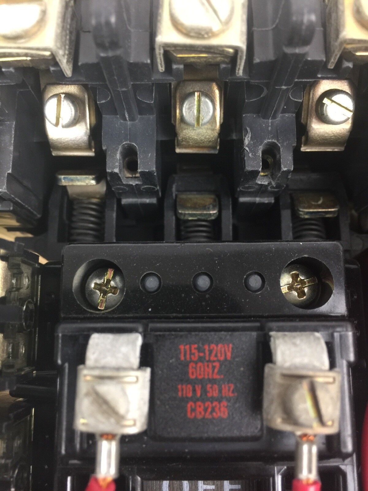 ALLEN BRADLEY 505-BJB-6X-90011 FULL VOLTAGE REVERSING STARTER 115-120V 60HZ