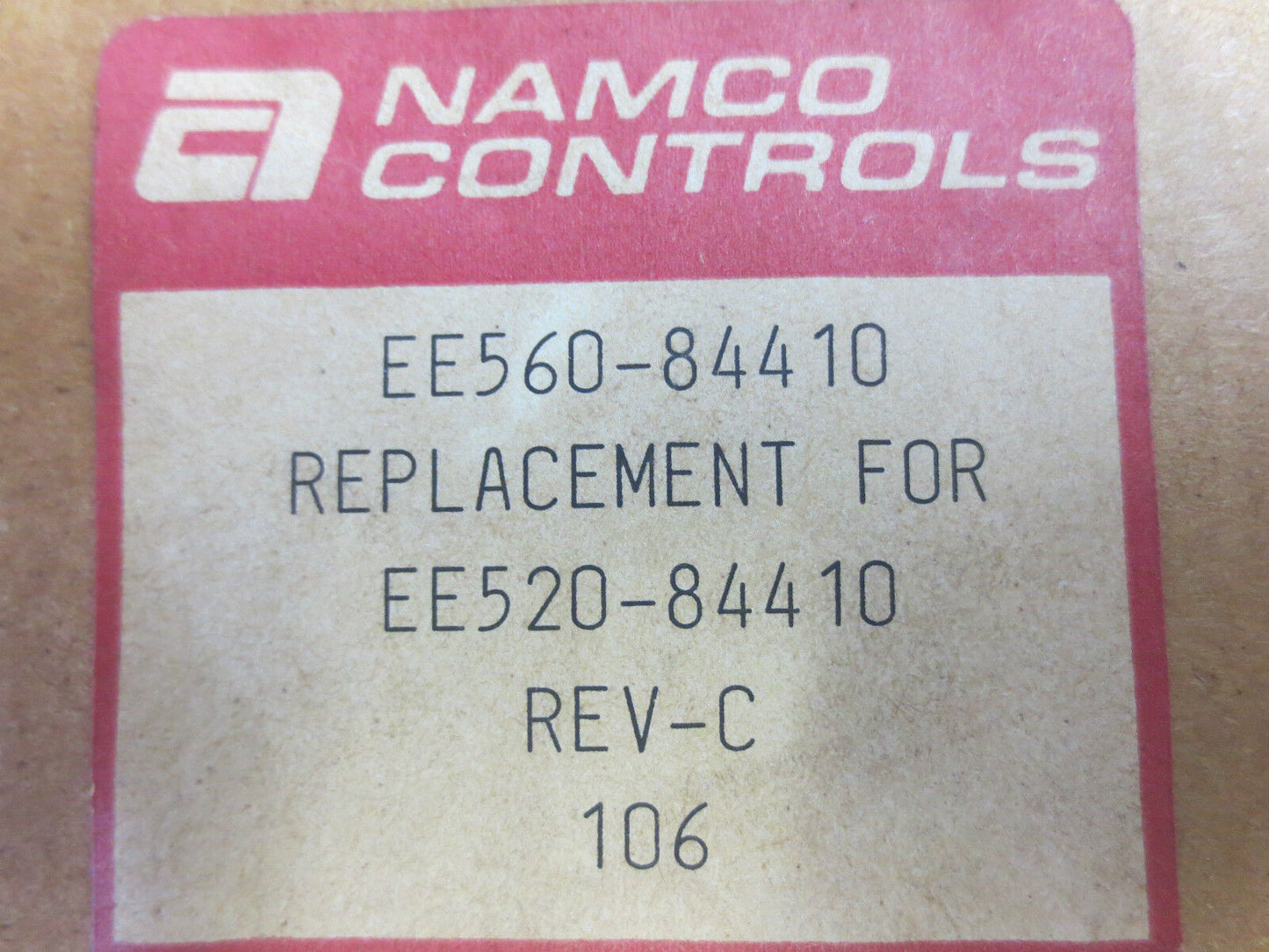 NAMCO EE560-84410 EXTENDED-RANGE PROXIMITY SENSOR - EE520-84410***