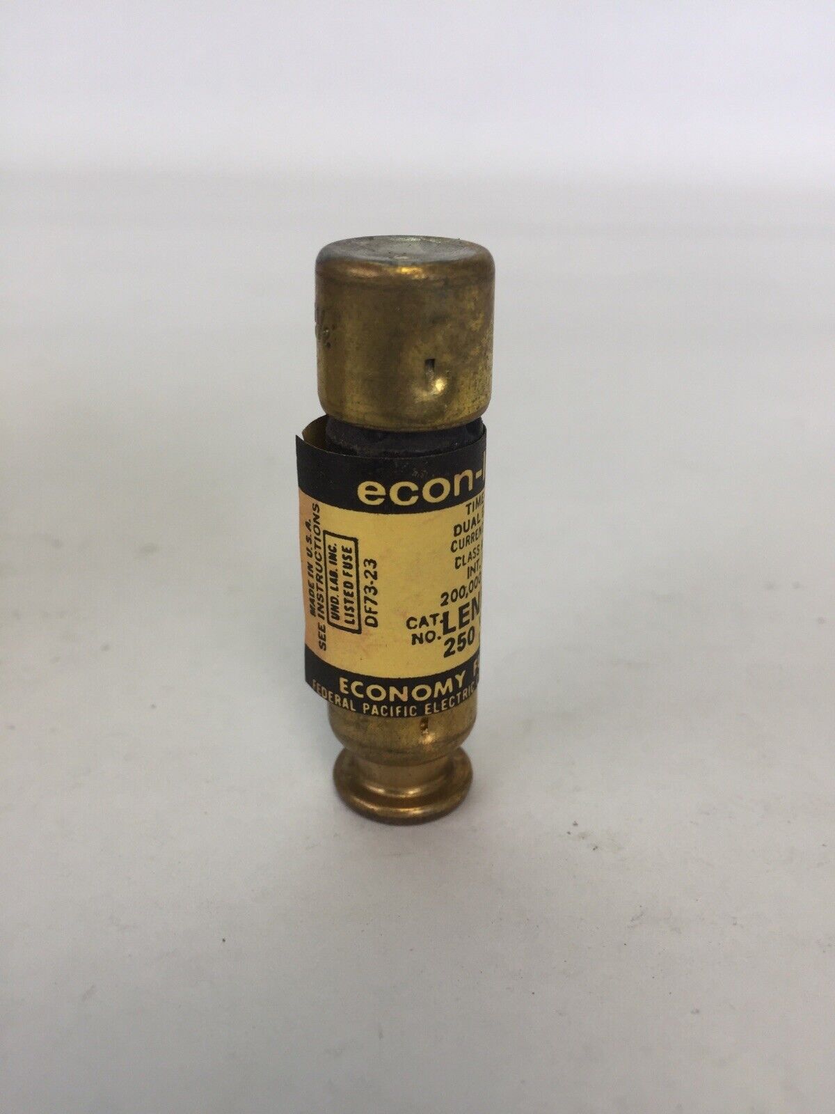 ECONOMY LENR 4-1/2 ECON-LIMITER CLASS RK5 FUSE 250VAC 4-1/2AMP (BOX OF 10)