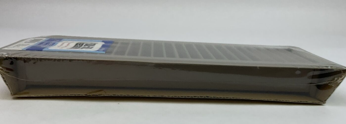 METAL-FAB INC MFFR412B FLOOR REGISTER 4X12 BROWN DURABLE FINISH