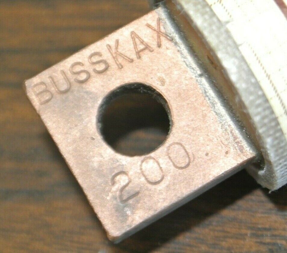 BUSS / BUSSMANN KAX200 RECTIFIER FUSE / 200A / 250V / NEW SURPLUS