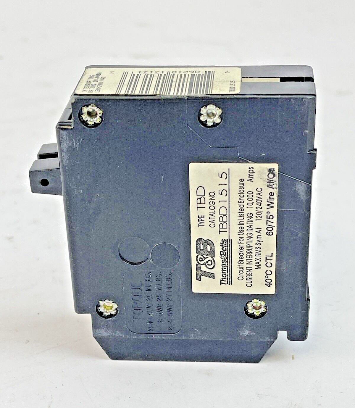 THOMAS & BETTS / T&B *BOX OF 12* - TBBD1515 - TANDEM TWIN CIRCUIT BREAKERS - NEW