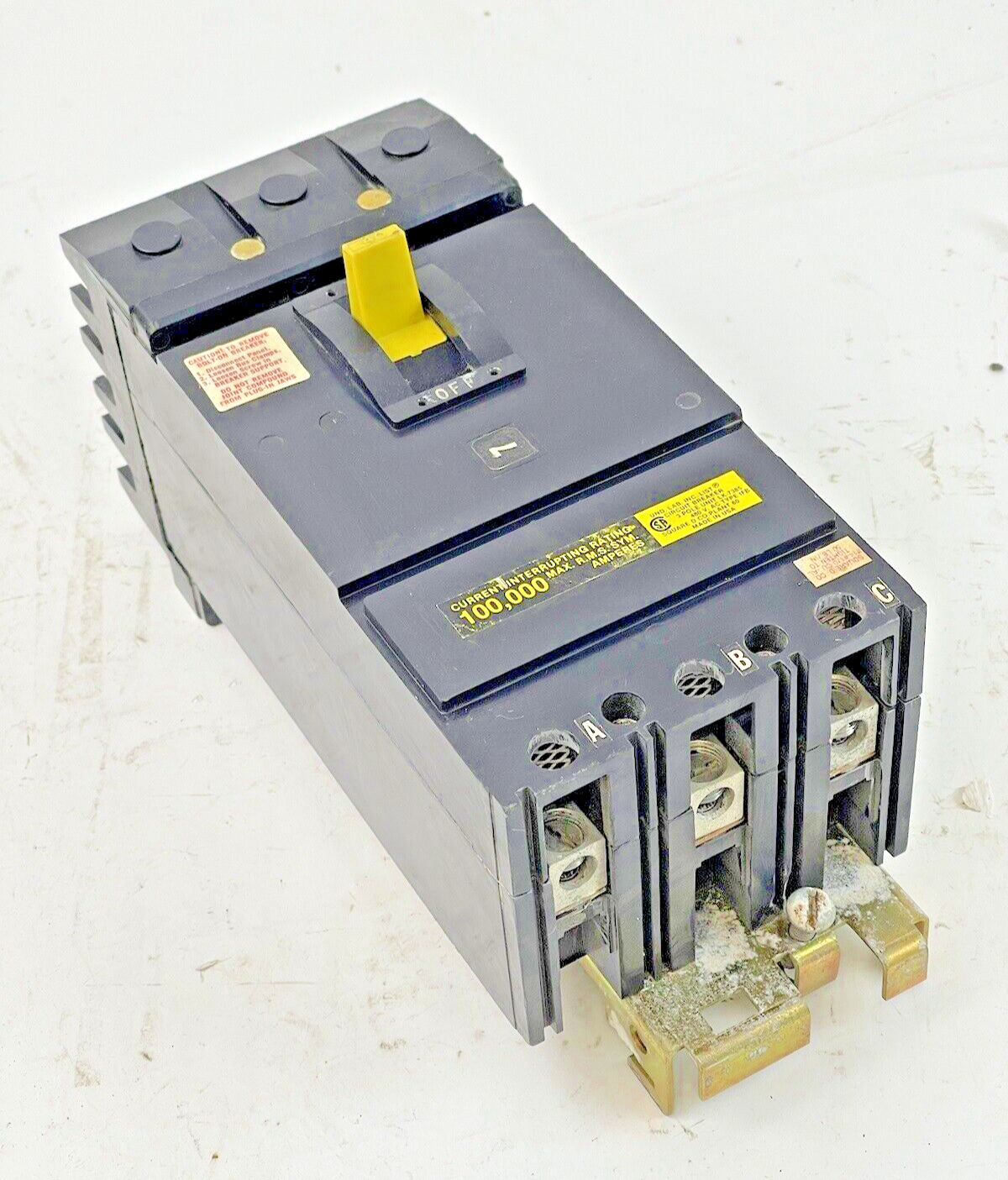 SQUARE D - IFB34040 - BOLT-ON CIRCUIT BREAKER - 40A/3 POLE/ 480 VAC