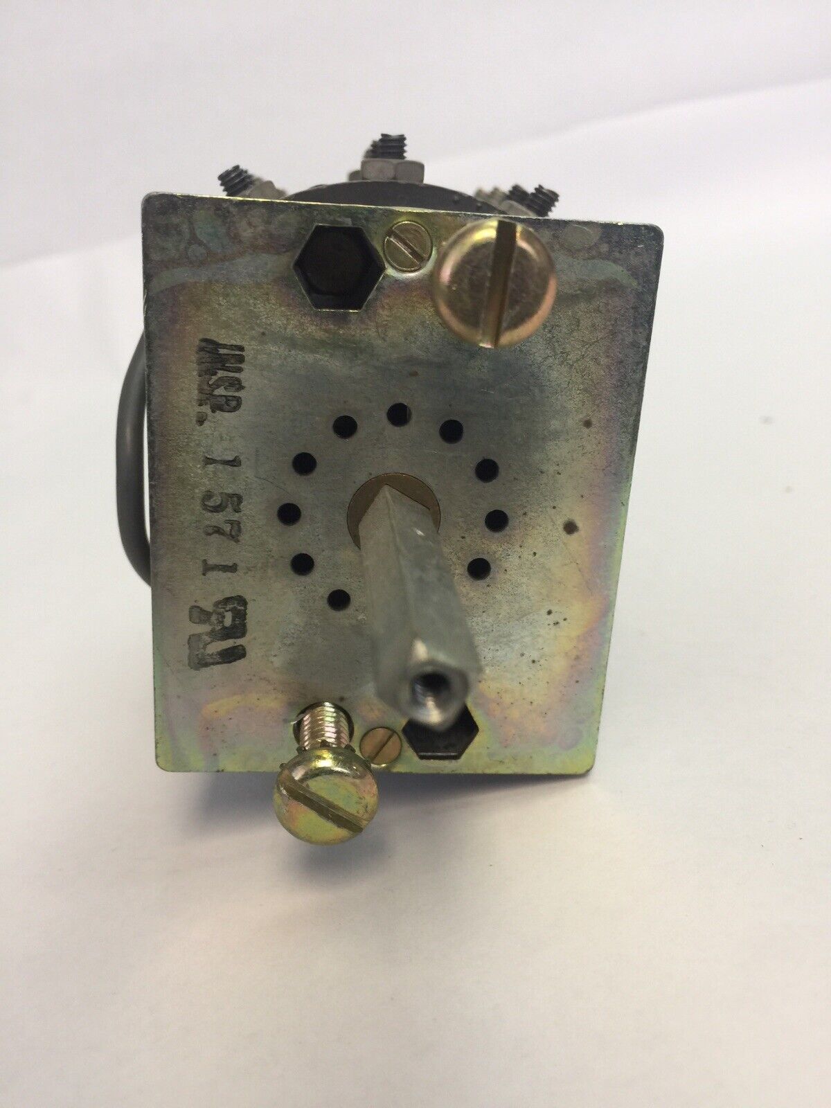 WESTINGHOUSE 658A615G02 TYPE W2 SWITCH 600V 20A ROTARY SWITCH MISSING HANDLE