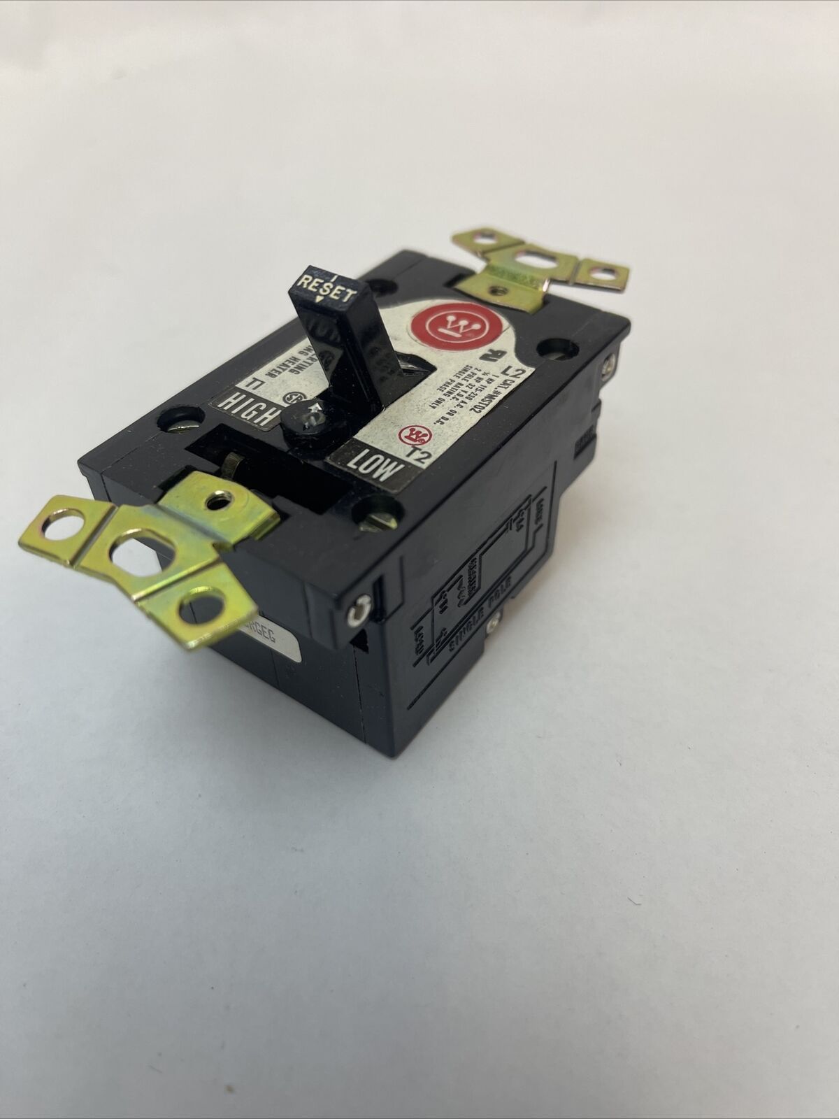 WESTINGHOUSE MST02DN1P MANUAL STARTER SWITCH 2 POLE 1HP 115-230V