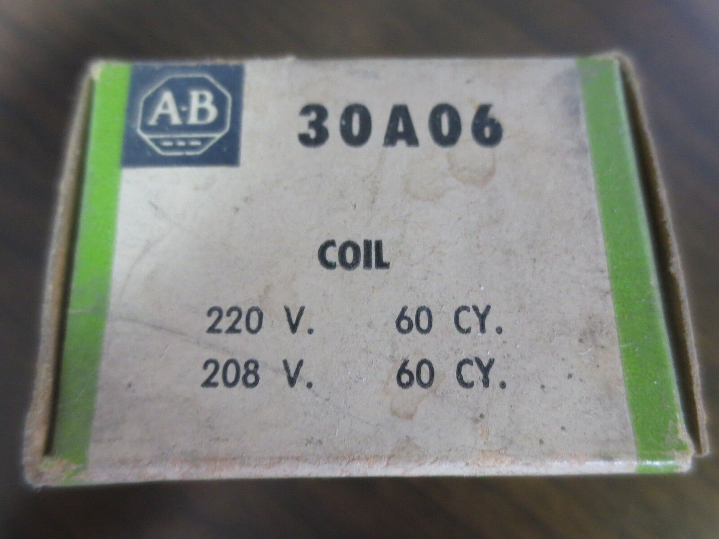 ALLEN-BRADLEY 30A06 OPERATING COIL, 220V, 208V, 60Hz - NEW SURPLUS