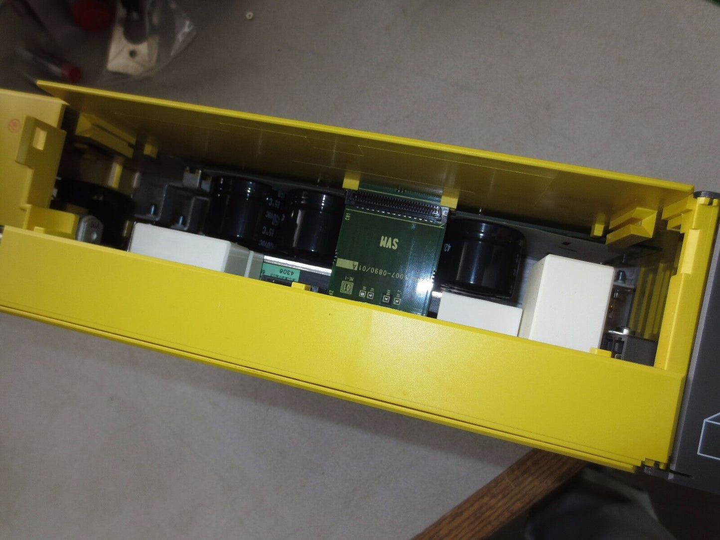FANUC A06B-6124-H206 SERVO AMPLIFIER - 480V OUTPUT 5.6A / 9.1A