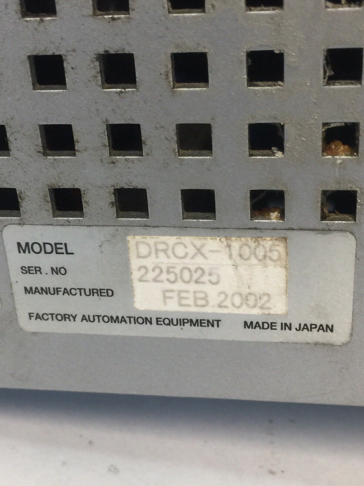 YAMAHA DRCX-1005 SERVO DRIVE