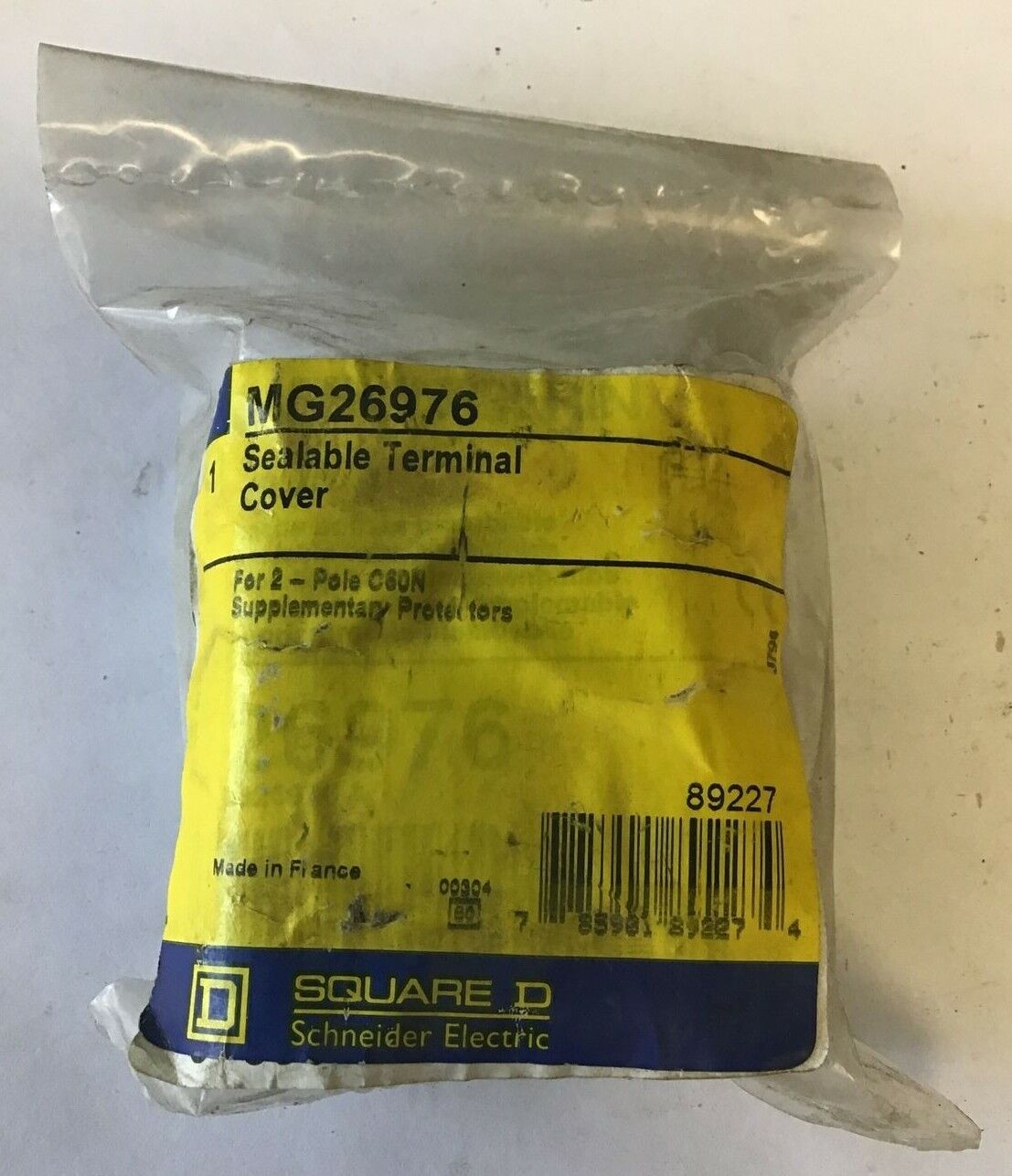 SQUARE D MG26976 SEALABLE TERMINAL COVER 2POLE ***LOTOF3***