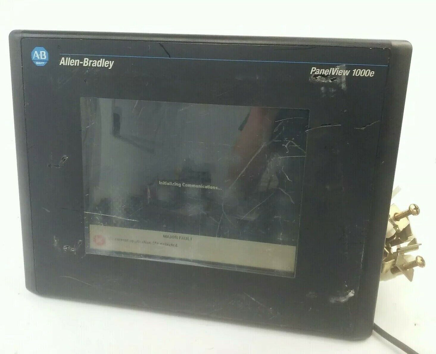 ALLEN BRADLEY 2711E-T10C6 SER. D REV. A PANELVIEW 1000E TERMINAL FRN 5.14