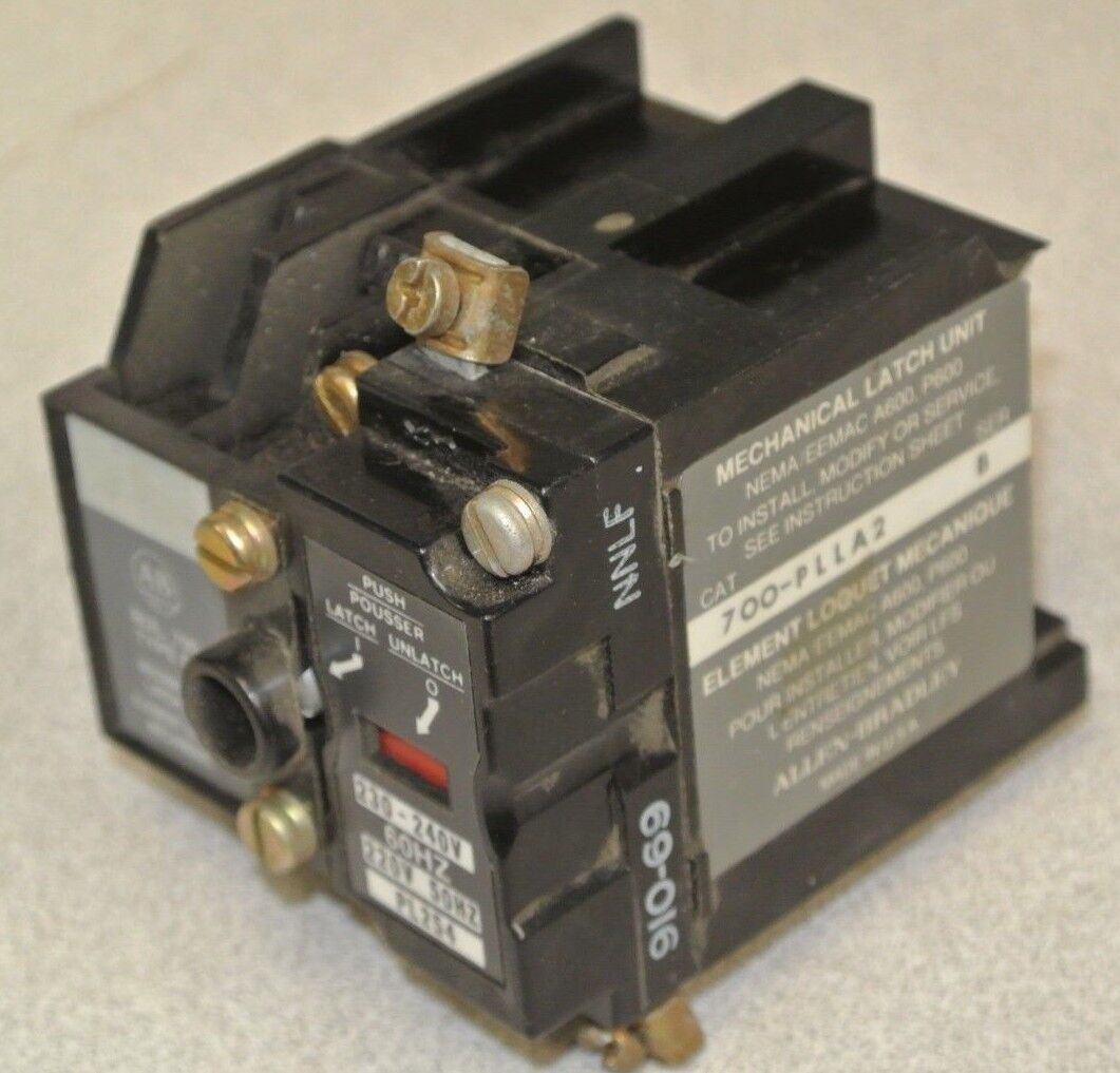 ALLEN-BRADLEY 700-PLLA2 MECHANICAL LATCH UNIT / 230-240V, 60Hz