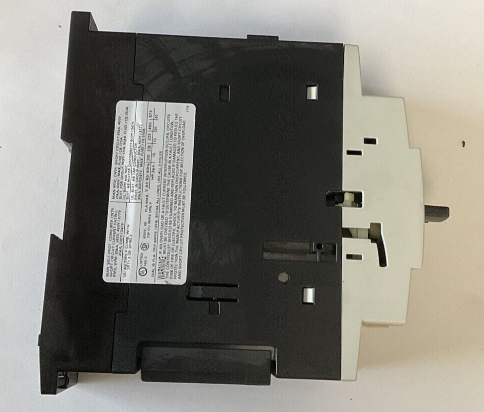 SIEMENS 3RV1031-4GA10 CIRCUIT BREAKER