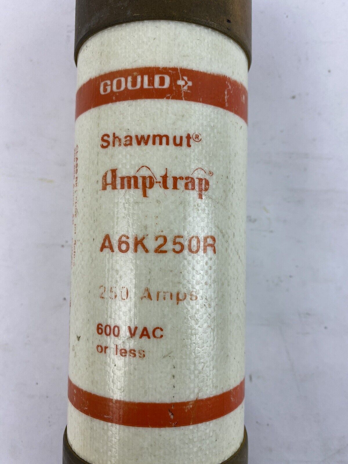 Gould Shawmut Amp-trap A6K250R 250A 600V Fuse "Lot of 2"