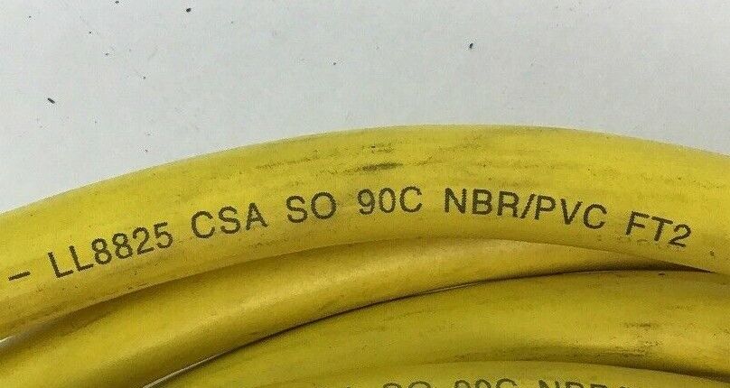 WOODHEAD/BRAD HARIISON 41343S SAFETY YELLOW 16/5 SOO 90C CORD ***LOT OF 2***