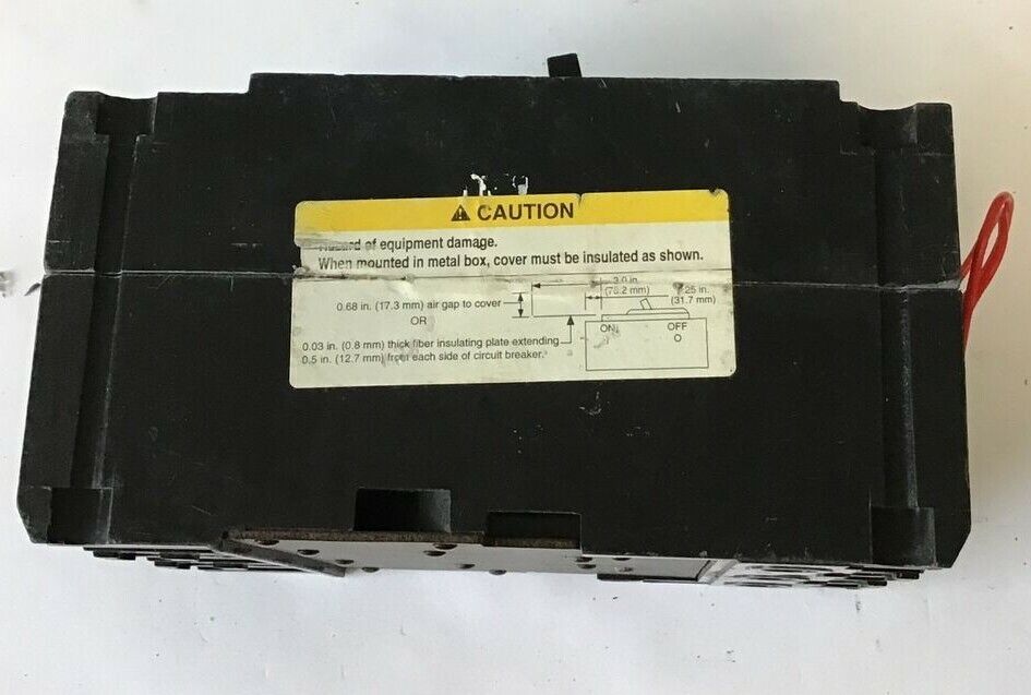 SQUARE D FHP360602100 CIRCUIT BREAKER 600VAC 250VDC 60A