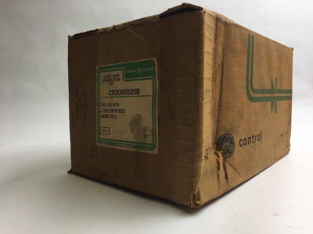 GE CR205X520B START-STOP PUSH BUTTON KIT FOR USE WITH CR205-208 DEVICES SIZE 5