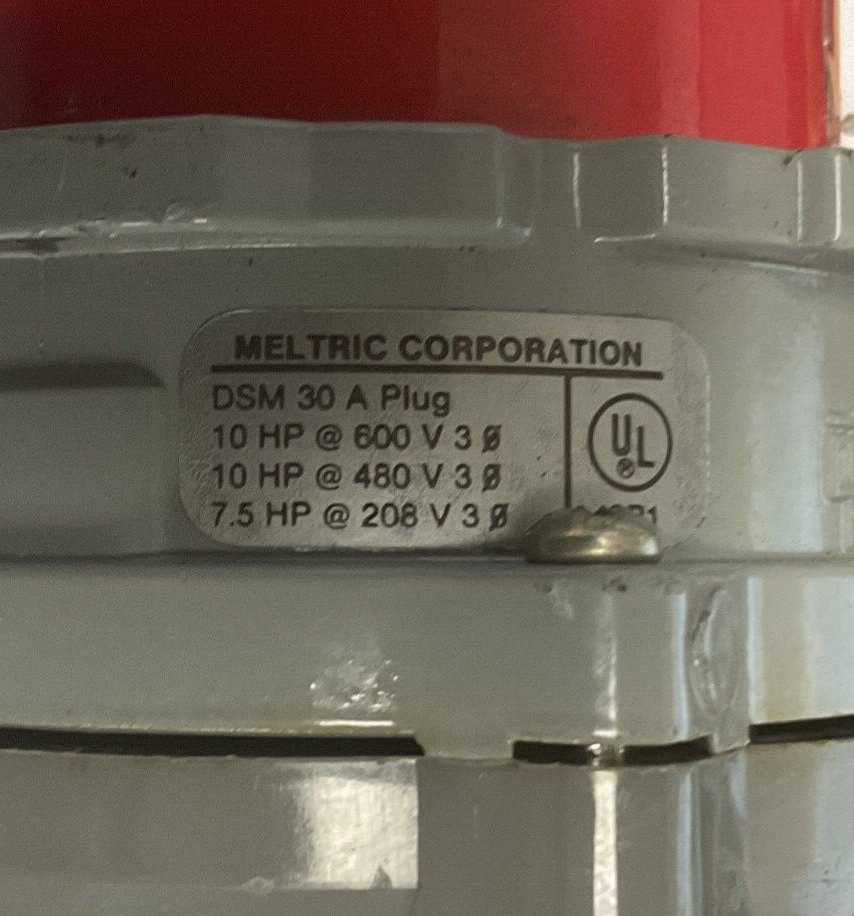 MELTRIC CORPORATION DSM 30A PLUG 10HP 600V
