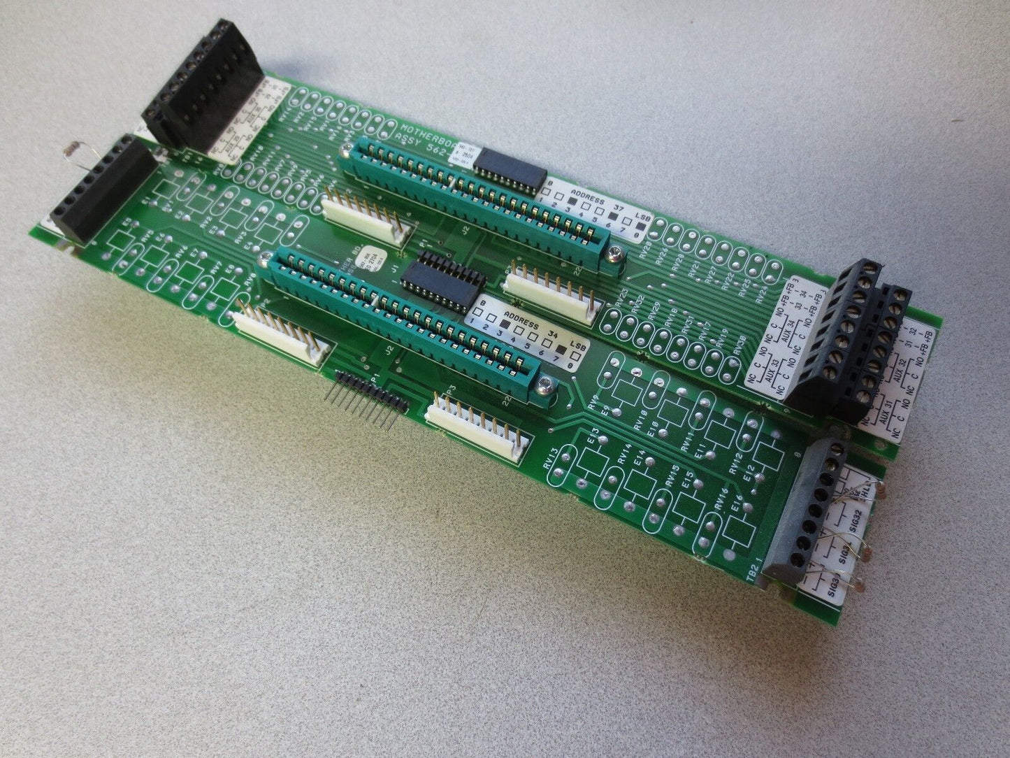 SIMPLEX 562-856 + 562-727 MOTHER BOARD CLASS "B" - 2-BOARD ASSEMBLY