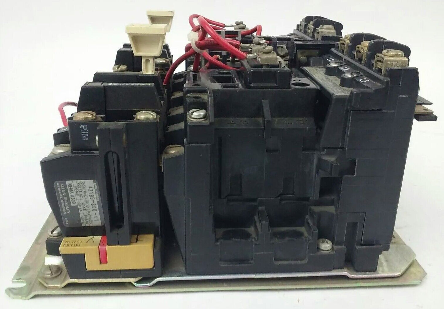 ALLEN BRADLEY, 520E-BOB , SER. C, STARTER, SIZE 1, 600V, 27A, 3PH, 120V COIL